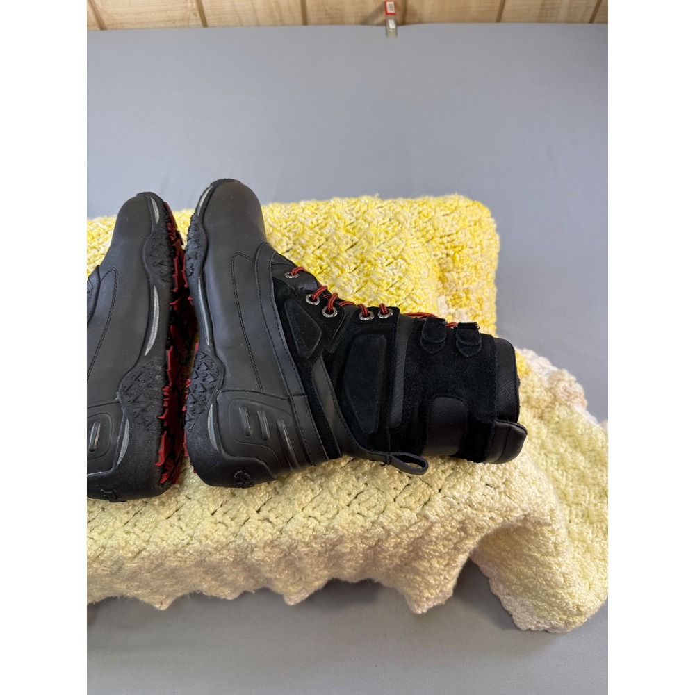 Pajar Canada Waterproof Winter Snow Boots Black Red Laces Womens 8-8.5 beautiful - Picture 14 of 16